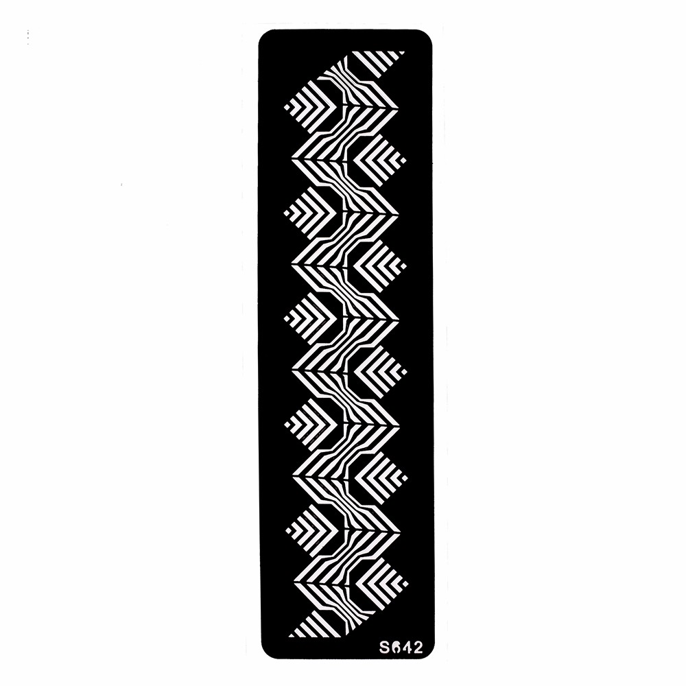 wholesale women arm shoulder body art paint tattoo henna stencil