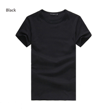 2015 Jane Male New Summer Of Men s T shirt Solid Color Loose Short Sleeve T