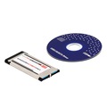 High Full Speed Express Card Expresscard to USB 3 0 2 Port Adapter Converter