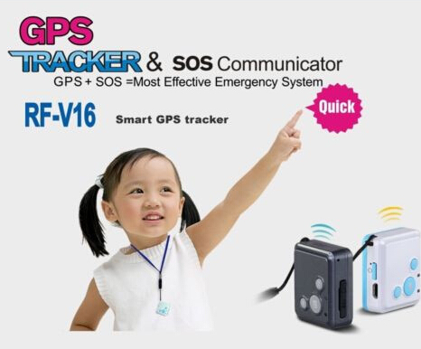 Новое поступление RF-V16 портативный мини личная дети по уходу за детьми GSM GPRS GPS трекер SOS коммуникатор сайт и APP отслеживания двухстороннее