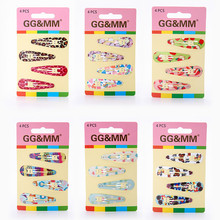 Free Shipping 4Pcs/set headwear hair accessories Hair Clips Bobby Pins Invisible Curly Wavy Grips Salon Barrette Hairpin