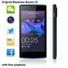 Free Earphone Blackview Breeze V2 Smartphone MTK6582 Quad Core 1GB 8GB 4 5 Inch IPS