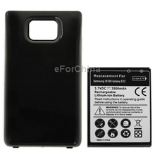 3500mAh Mobile Phone Battery Cover Back Door for Samsung Galaxy S2 i9100 Europe Version 