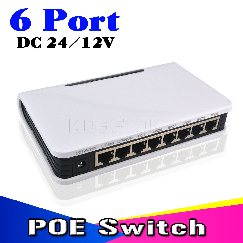  8 () POE  6 + 2 () DC  Fast Ethernet   IP   POE 