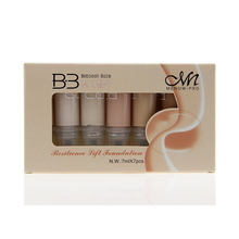 Professional 7 Color Brand Makeup Studio Face Body Foundation Liquid Real Concealer Cream Base Beauty Cosmetic Gift