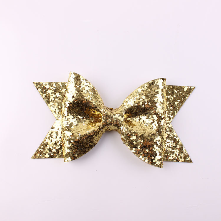 oversized large gold glitter fabric bow hair clip for oversized large gold glitter fabric bow hair clip for