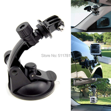 Professional Tripod 360 Degree Rotation Suction Cup Mount Holder Windshield Car Mount Stand for Gopro Hero 4 3 2 1 Xiaomi Yi