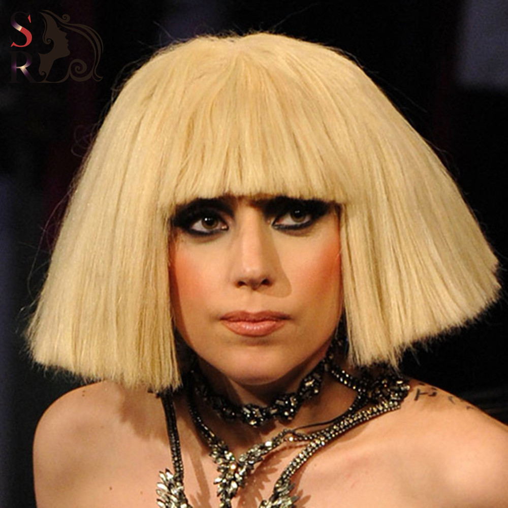 Lady Gaga Blonde Wig 55