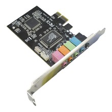 New PCI Express PCI-E 5.1ch 6channels CMI8738 Audio Sound Card