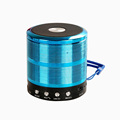 Newest Portable Mini Bluetooth Stereo Bass Speakers Column Metal Steel Wireless Smart Hands Free Bluetooth Speaker