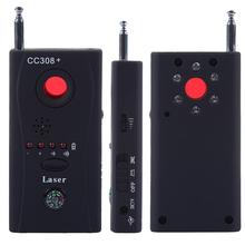 Wireless Radio Wave Signal and Camera Lens Detector Monitor Full-range CC308+ GPS Laser WiFi Bug RF GSM Device Finder