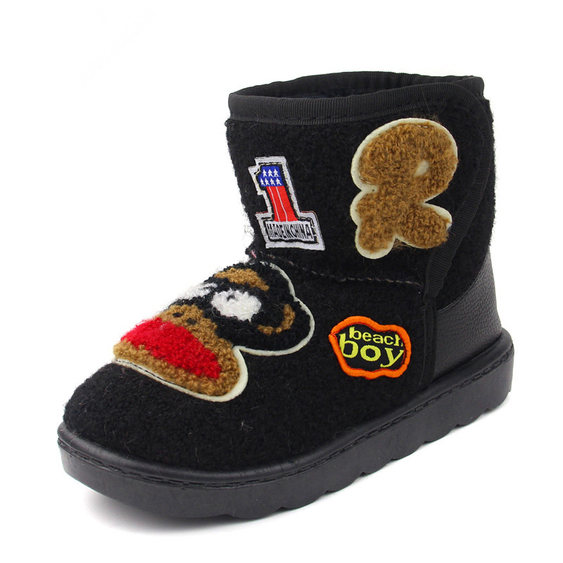 ... Children-Shoes-And-Boots-Bootie-Warm-Cotton-Children-Waterproof-Boots