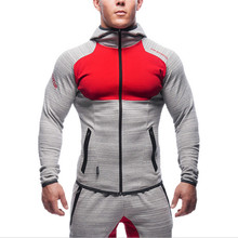 New 2016 Muscle Brothers Mens Sport Jacket Fitness Running Fashion Brand Sweatshirt Men Gym Clothing Hoody Jackets High Quality