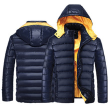 2015 Fall And Winter Jacket Men  Clothes New Men’S Down Jacket Thicken Hooded Coat Slim Parka Men  M51