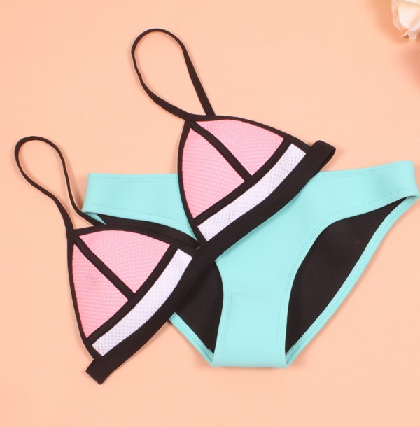 2015-New-Fashion-Mesh-Swimsuit-Sexy-Neoprene-Bikini-Set-Triangle-Swimwear-Women-Neoprene-Biquinis-women (2)