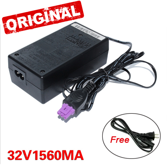 Original 32V 1560mA AC Printer Adapter Charger For HP 0957 2271 Officejet 7000 6000 6500 3D