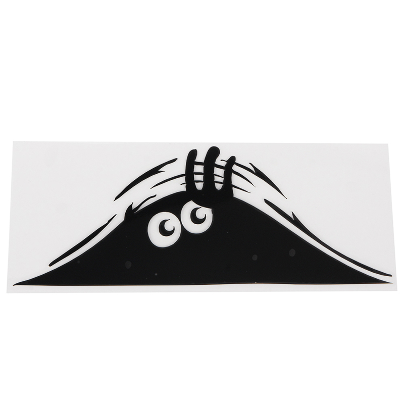 New Reflective Waterproof Fashion Funny Peeking Monster Car Sticker vinyl decal decorate sticker 71170