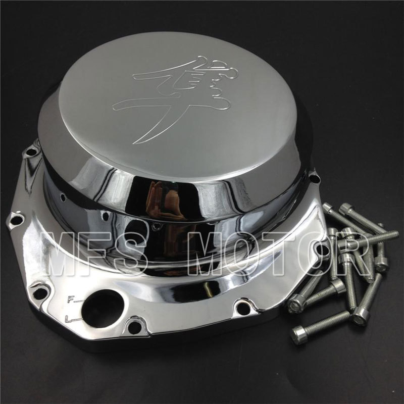 Motorcycle right side Engine Clutch cover For Suzuki Hayabusa GSXR1300 1999-2013 B-king 2008-2009 CHROME