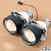 Free Shipping 2 5 inches Mini WST HID Bi xenon projector RHD LHD ZKW Shroud for
