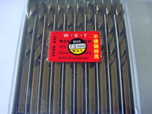 7.3 MM Cobalt broca derecho Shank fresa espiral bit 10 unids = 1 lote M35 materiales