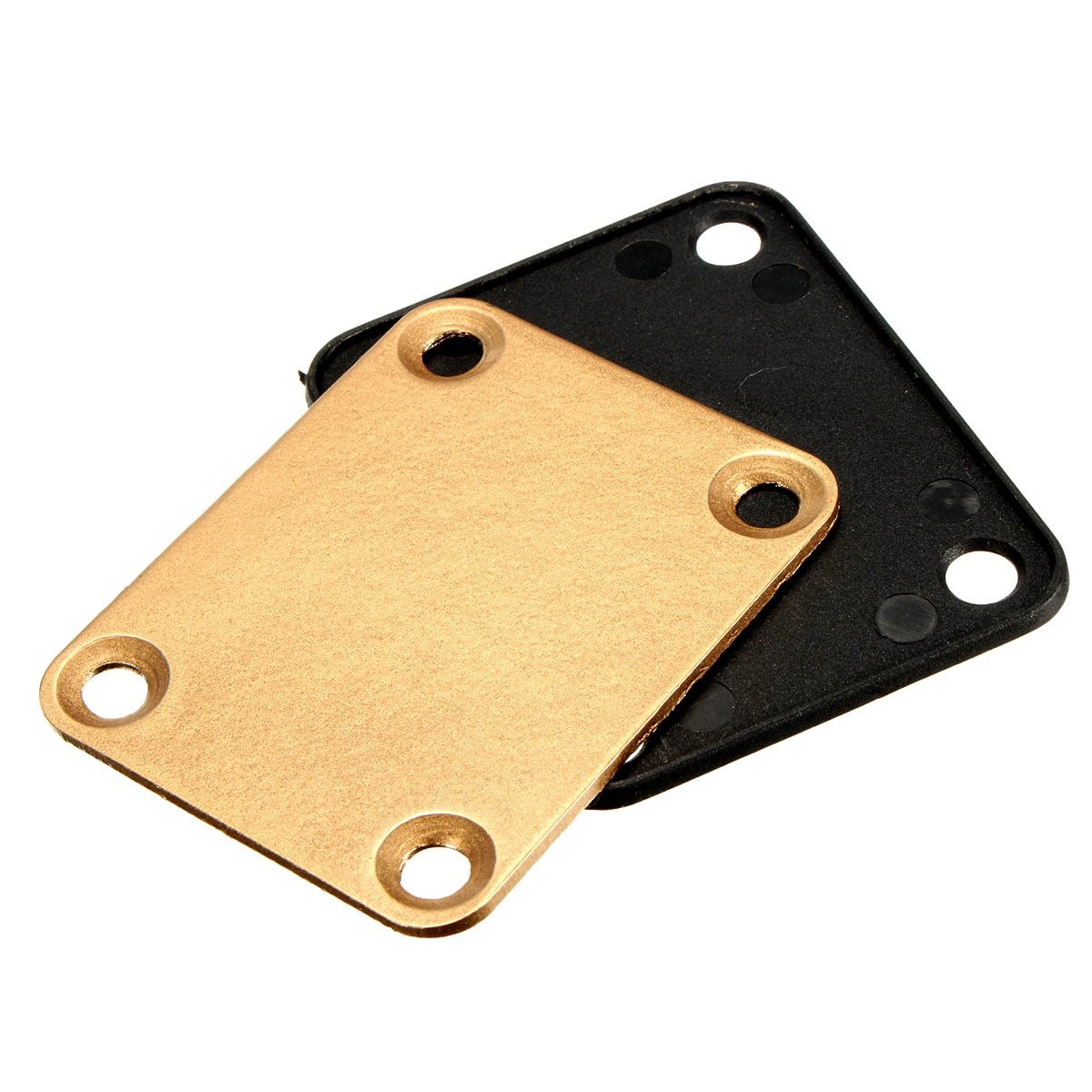 Chrome Guitar Neck Plate Guitar Neck Joint Board for Electric Bass