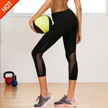 Hot!!!New Yoga Pants Women Tights Leggings Sport Fitness Running Workout Mesh Pants mallas mujer deportivas