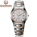 EASMAN Mens Tungsten Steel Watches Luxury Sapphire Glass Waterproof Date Show Dress Business Wrist Watches for