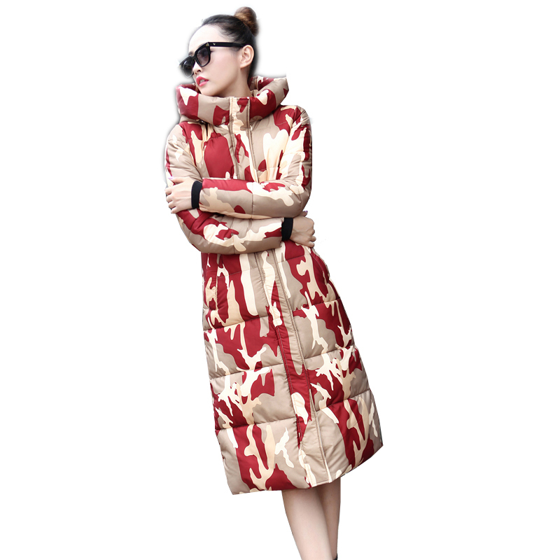 Camouflage Coat Women\'s cotton padded jacket 2015 ...