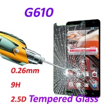 0 26mm 9H Tempered Glass screen protector phone cases 2 5D protective film For Huawei G610