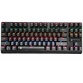 Original Fantech 87 Key Gaming Mechanical Keyboard Blue Switches Backlit RGB Ergonomics LED Light Professional Teclado