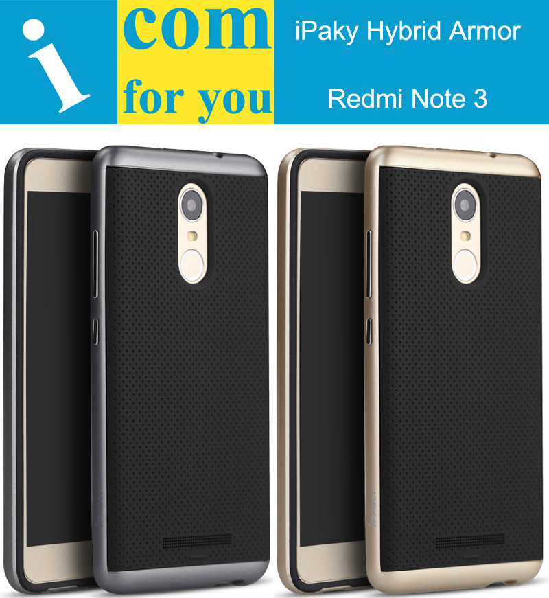 original ipaky hybrid slim armor cover for xiaomi redmi note 3 note3 pro helio x20 x25 in original ipaky hybrid slim armor cover for xiaomi redmi note 3 note3 pro helio x20 x25 in