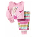 Girls Pajamas 95 Cotton Cartoon Suit Kids Children Clothing Set 2 Pcs Long Sleeve Sleep Night