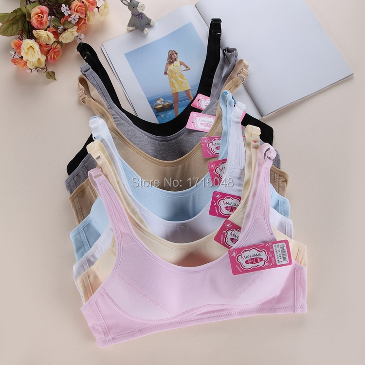 2015 High quality comfortable kids bras for girls health child bra