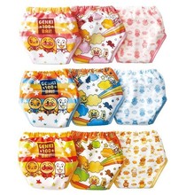 6pcs/lot baby potty training pant diaper panties for infant waterproof underwear briefs XLK001 free shipping