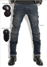 Hot sales 2015 New uglyBROS Featherbed jeans The standard version car ride jeans trousers Motorcycle jeans Drop the jeans