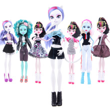 New Arrival Handmade Cortical Clothes & Sportswear Fashion Dress for Monster High Doll & For Barbie Doll & BJD Dolls