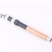0.65M Telescopic Carbon Adjustable Superhard Ice Fishing Boat Rod Mini Pole Winter Fish Tackle Portable Durable free shipping