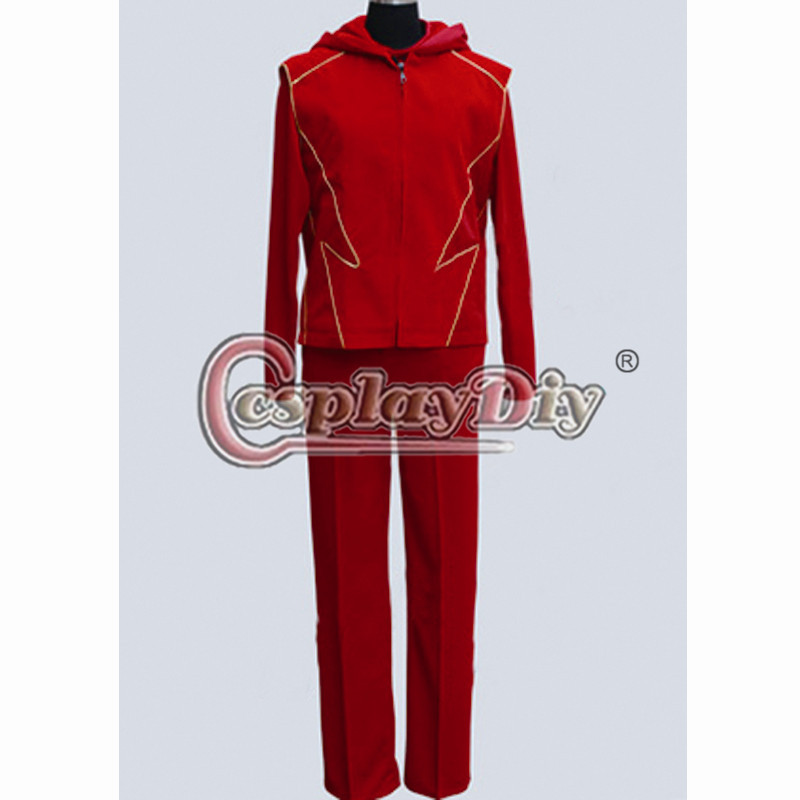Smallville Flash Impulse Cosplay Costume For Adult Halloween Clothing Uniform Custom Made D0812