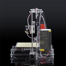 free shipping High Quality Precision Reprap Prusa i3 DIY 3d Printer kit with 2roll filament 16GB