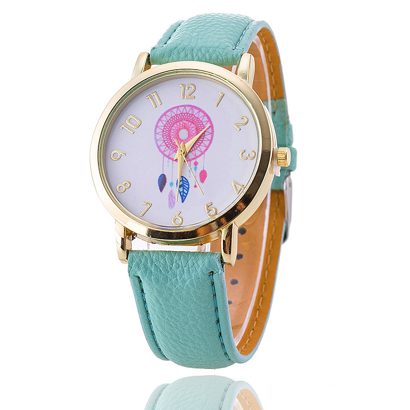 Hot Selling Dreamcatcher Watch Relogio Feminino Women Watch Leather Strap Watches Quartz Watch relogio masculino