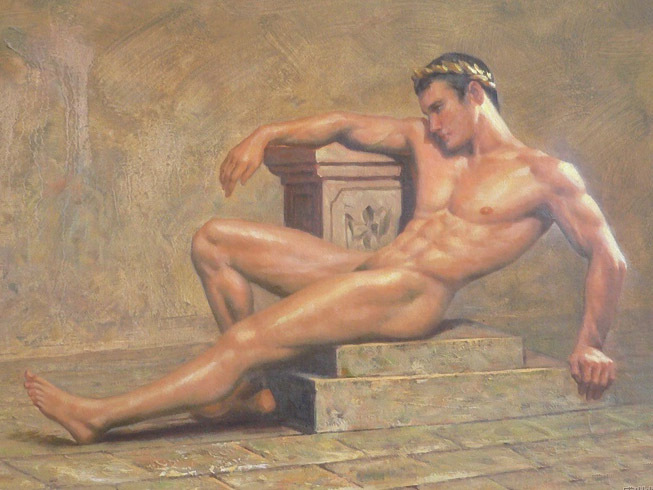 Naked Guy Art 107