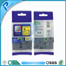 9mm black on yellow brother tze-621 tze 621 for p-touch label maker tz tze tape