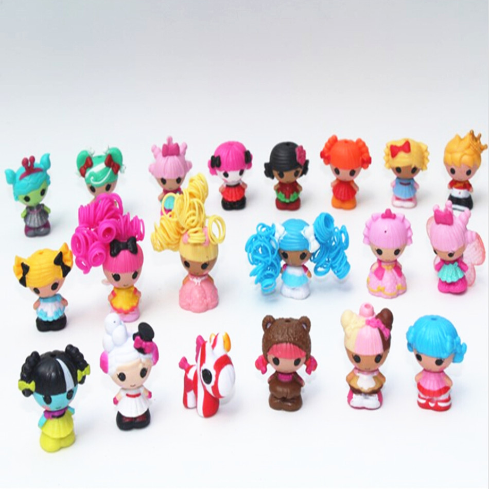 2015 new arrival,24 pcs/set MGA mini Lalaloopsy doll toys ...