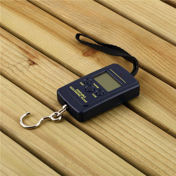 1Set Pocket Electronic Digital Scale 0 01g 40kg Hanging Luggage Weight Balance Steelyard Black Newest