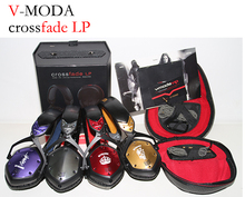 V-MODA Crossfade LP Over-the-Ear DJ Hi-Fi Headsets Brand 3.5mm V-MODA DJ Rock Headphones Powerful With Volume Control Mic