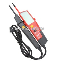 Uni-t UT18D Auto rango de voltaje Teter pluma Digital del metro de voltio con LCD luz de fondo fecha Hold RCD prueba y autoinspección detectores