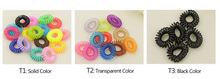 10pcs Telephone Line Gum Elastic Hair Band For Girl Rope candy color fashion Tie Hair Accessory