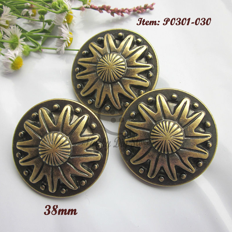 large decorative buttons