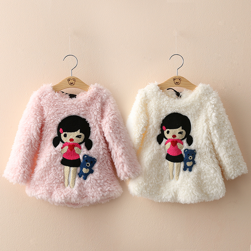 Hot Sale Girl Clothes Children's Sweatshirts For Kids Cartoon Casual Kids Shirts Boys Girls Tops Costume Little Girl Embroidery