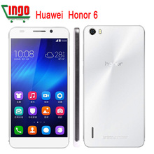 Huawei Honor 6  in stock Dual SIM 4G FDD LTE phone Octa core CPU 3GB Ram 16/32GB Rom Android 4.4 5.0” incell ips 1920*1080pix
